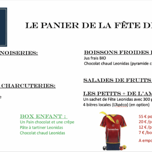 Le petit déjeuner Fête des Pères